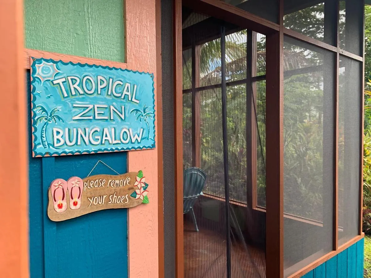 Holiday home Tropical Zen Bungalow Pahoa